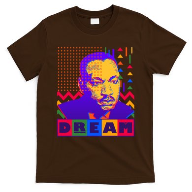 Martin Luther King Dream Colorful 80's Pop Art T-Shirt