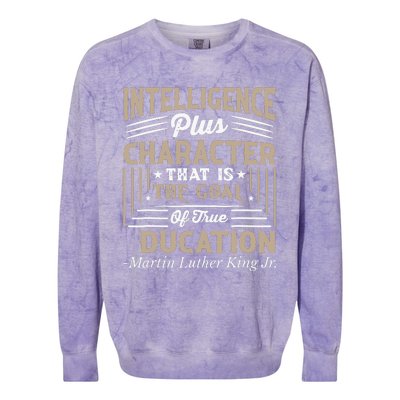 Martin Luther King Jr Colorblast Crewneck Sweatshirt