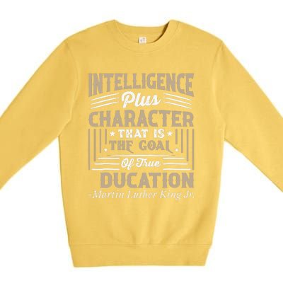 Martin Luther King Jr Premium Crewneck Sweatshirt