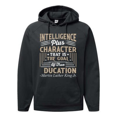 Martin Luther King Jr Performance Fleece Hoodie