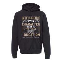 Martin Luther King Jr Premium Hoodie