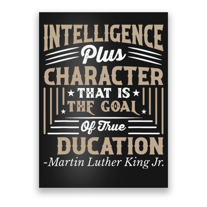 Martin Luther King Jr Poster