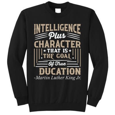 Martin Luther King Jr Tall Sweatshirt