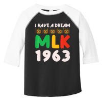 Martin Luther King Jr MLK Day Black History Design Toddler Fine Jersey T-Shirt