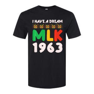 Martin Luther King Jr MLK Day Black History Design Softstyle CVC T-Shirt