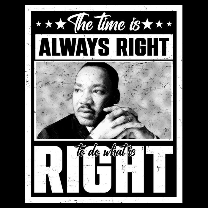Martin Luther King Jr The Time Is Always Right To Do What Is Right Impact Tech Backpack