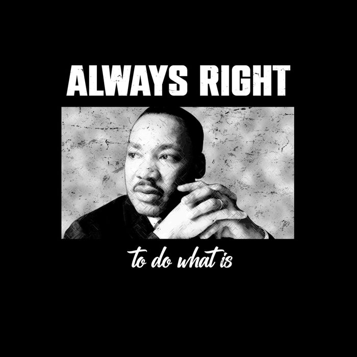 Martin Luther King Jr The Time Is Always Right To Do What Is Right 16oz Travel Tumbler