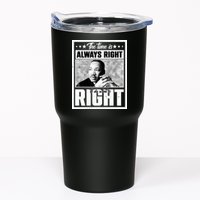 Martin Luther King Jr The Time Is Always Right To Do What Is Right Tumbler