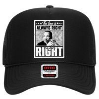 Martin Luther King Jr The Time Is Always Right To Do What Is Right Hat