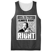 Martin Luther King Jr The Time Is Always Right To Do What Is Right Mesh Reversible Basketball Jersey Tank