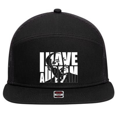 Martin Luther King Day I Have A Dream Mlk Day 7 Panel Mesh Trucker Snapback Hat