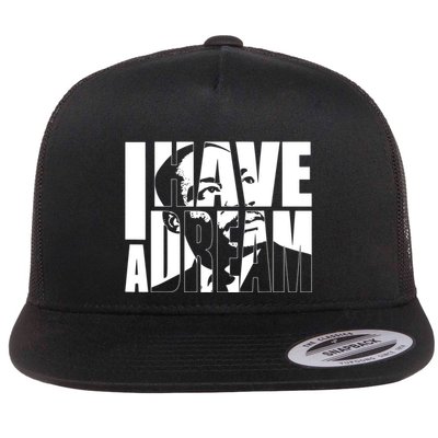 Martin Luther King Day I Have A Dream Mlk Day Flatbill Hat