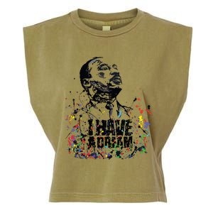 Martin Luther King Jr Day I Have A Dream Mlk Day Garment-Dyed Women's Muscle Tee