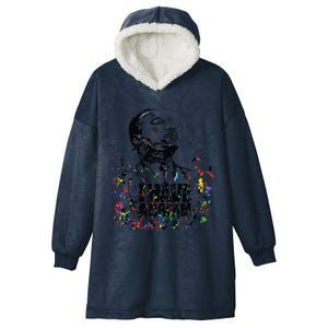 Martin Luther King Jr Day I Have A Dream Mlk Day Hooded Wearable Blanket