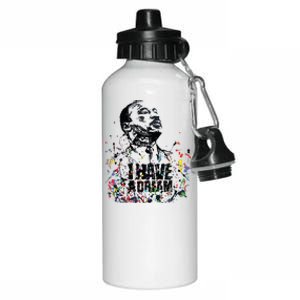 Martin Luther King Jr Day I Have A Dream Mlk Day Aluminum Water Bottle