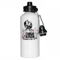 Martin Luther King Jr Day I Have A Dream Mlk Day Aluminum Water Bottle