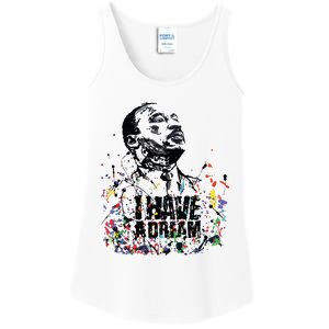 Martin Luther King Jr Day I Have A Dream Mlk Day Ladies Essential Tank