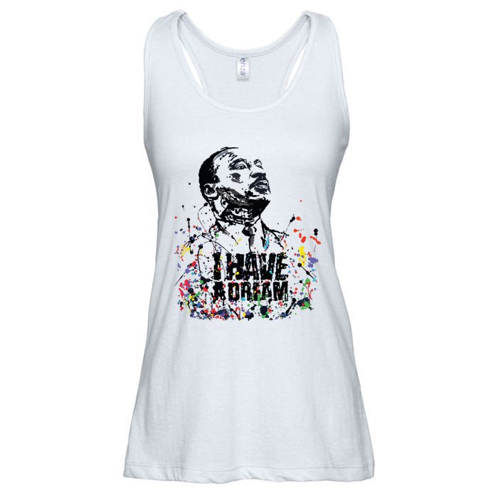 Martin Luther King Jr Day I Have A Dream Mlk Day Ladies Essential Flowy Tank