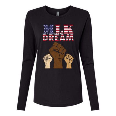 Martin Luther King Jr. MLK Dream Day Womens Cotton Relaxed Long Sleeve T-Shirt