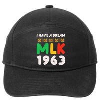 Martin Luther King jr MLK Day Black History 7-Panel Snapback Hat