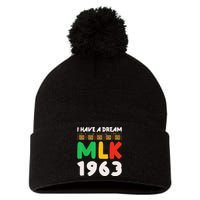 Martin Luther King jr MLK Day Black History Pom Pom 12in Knit Beanie