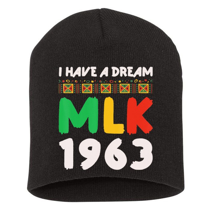 Martin Luther King jr MLK Day Black History Short Acrylic Beanie