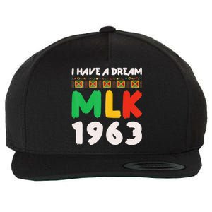 Martin Luther King jr MLK Day Black History Wool Snapback Cap