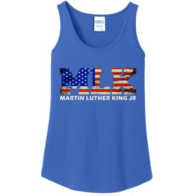 Martin Luther King Jr Day Funny MLK Vintage Freedom Gift Ladies Essential Tank