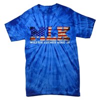 Martin Luther King Jr Day Funny MLK Vintage Freedom Gift Tie-Dye T-Shirt