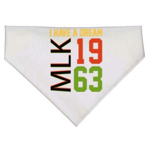 Martin Luther King Jr Day I Have A Dream Mlk Black History Gift USA-Made Doggie Bandana