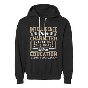 Martin Luther King Jr MLK Day Garment-Dyed Fleece Hoodie