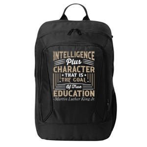 Martin Luther King Jr MLK Day City Backpack