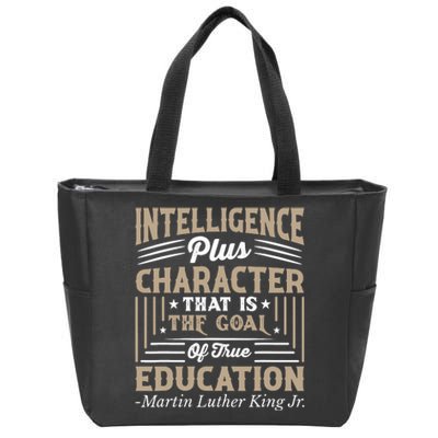 Martin Luther King Jr MLK Day Zip Tote Bag