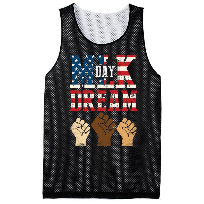 Martin Luther King Jr. MLK Dream Day Mesh Reversible Basketball Jersey Tank