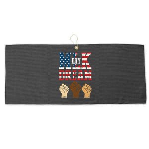 Martin Luther King Jr. MLK Dream Day Large Microfiber Waffle Golf Towel