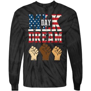 Martin Luther King Jr. MLK Dream Day Tie-Dye Long Sleeve Shirt