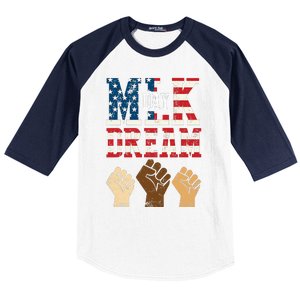 Martin Luther King Jr. MLK Dream Day Baseball Sleeve Shirt