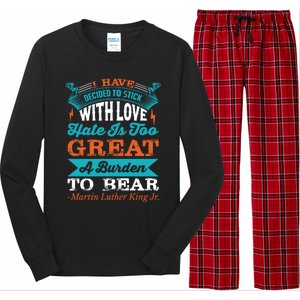 Martin Luther King Jr Funny Gift Long Sleeve Pajama Set