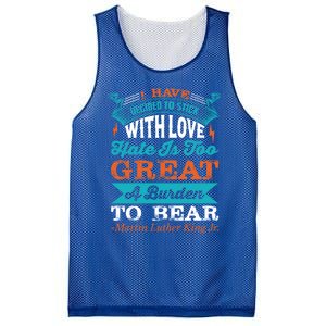 Martin Luther King Jr Funny Gift Mesh Reversible Basketball Jersey Tank