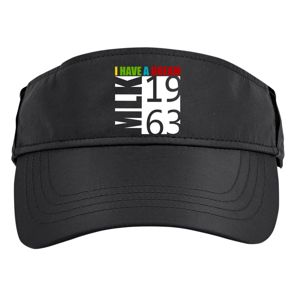 Martin Luther King Jr. I Have A Dream MLK Day Adult Drive Performance Visor