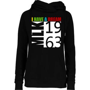 Martin Luther King Jr. I Have A Dream MLK Day Womens Funnel Neck Pullover Hood