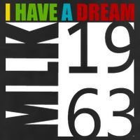 Martin Luther King Jr. I Have A Dream MLK Day 25L Jumbo Tote