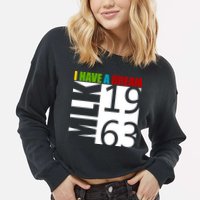 Martin Luther King Jr. I Have A Dream MLK Day Cropped Pullover Crew