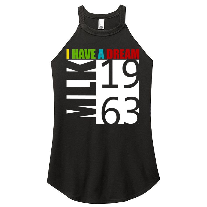 Martin Luther King Jr. I Have A Dream MLK Day Women's Perfect Tri Rocker Tank