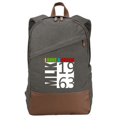 Martin Luther King Jr. I Have A Dream MLK Day Cotton Canvas Backpack