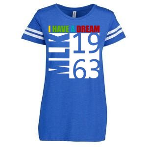 Martin Luther King Jr. I Have A Dream MLK Day Enza Ladies Jersey Football T-Shirt