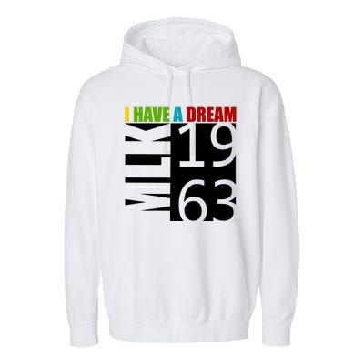 Martin Luther King Jr. I Have A Dream MLK Day Garment-Dyed Fleece Hoodie