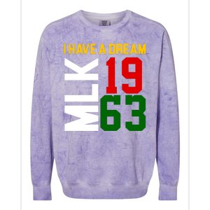 Martin Luther King Day I Have A Dream Black History MLK Colorblast Crewneck Sweatshirt