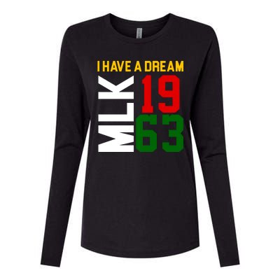 Martin Luther King Day I Have A Dream Black History MLK Womens Cotton Relaxed Long Sleeve T-Shirt