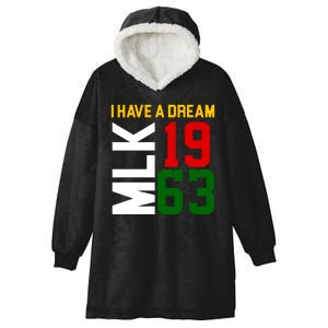 Martin Luther King Day I Have A Dream Black History MLK Hooded Wearable Blanket